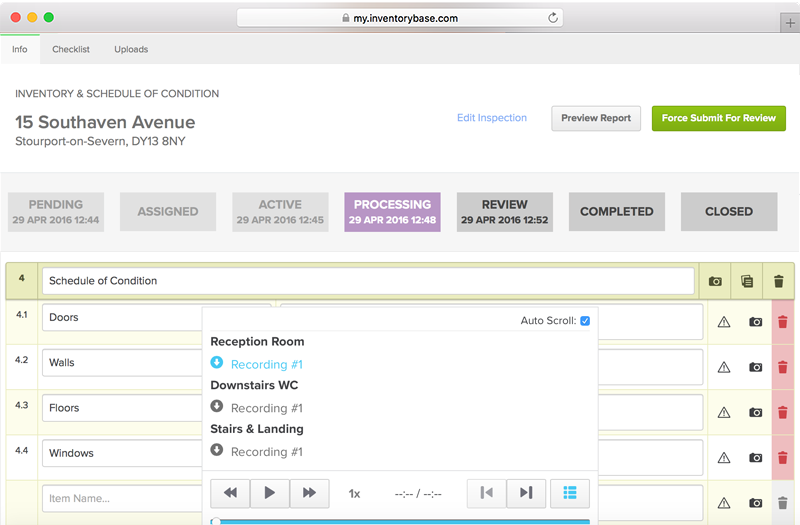 Built-in Audio Transcription